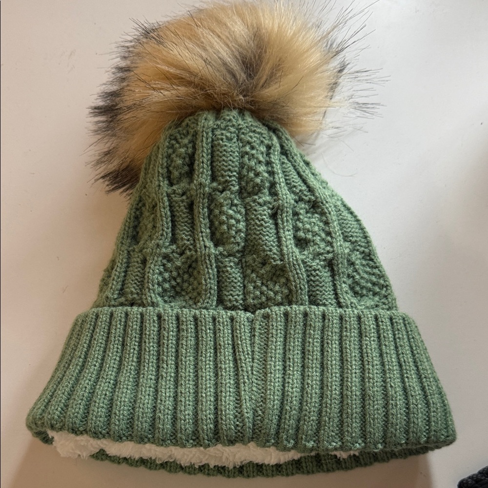 Green hat